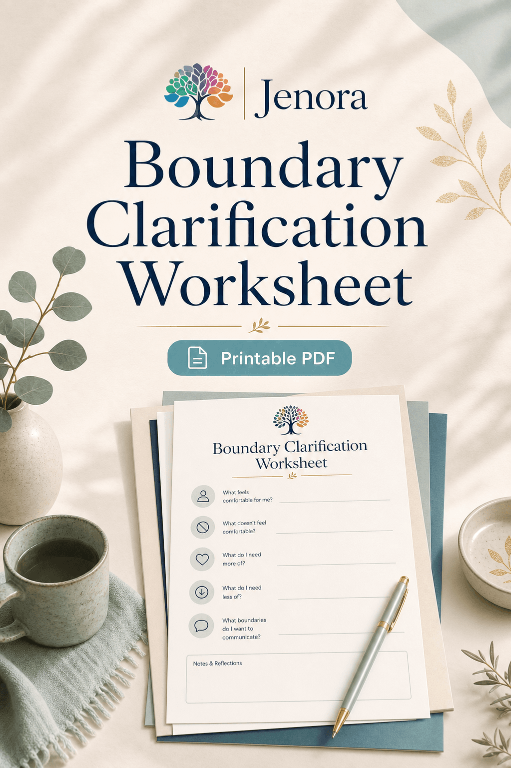 Jenora cover image for Boundary Clarification Worksheet