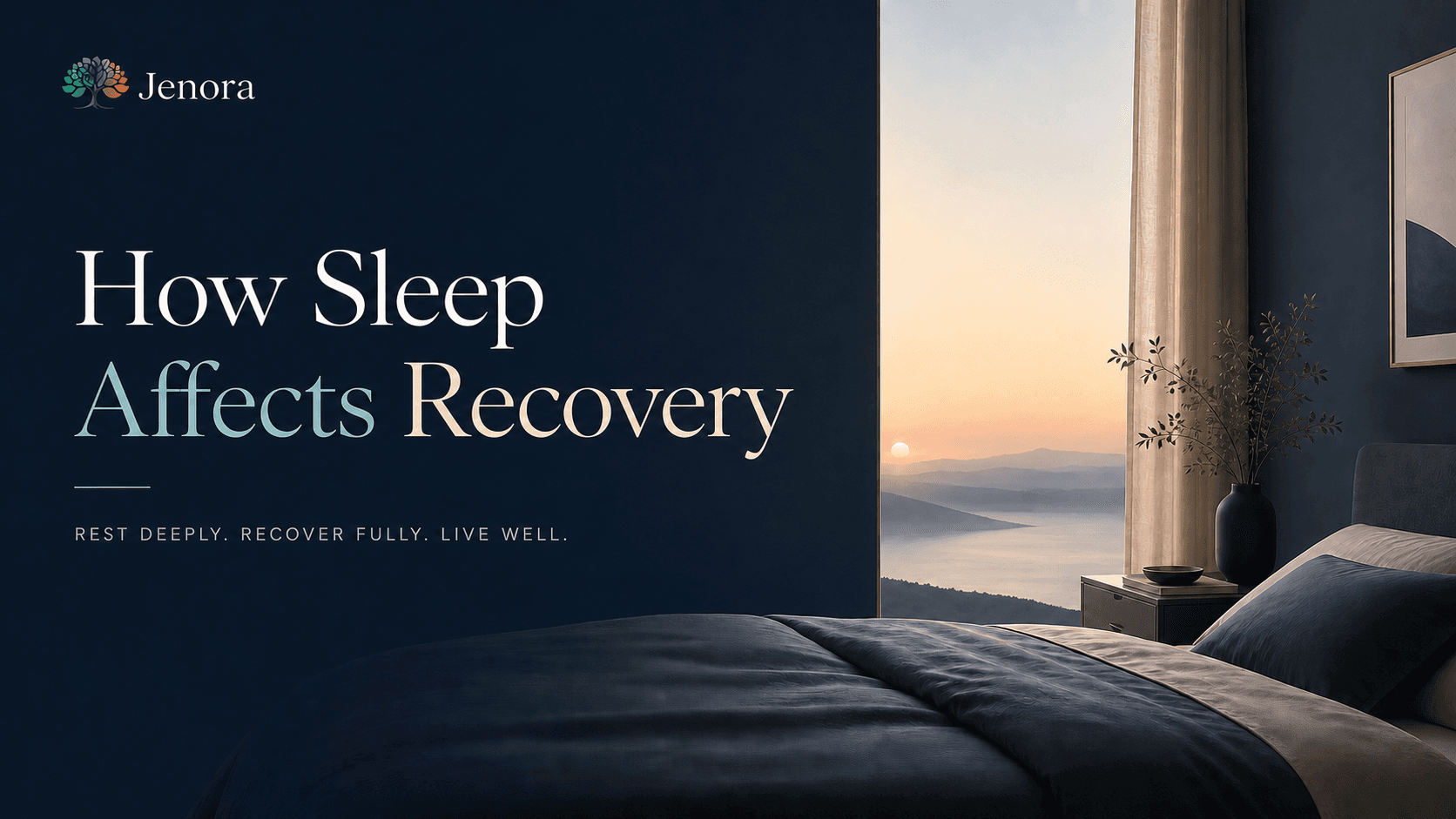 Jenora cover image for How Sleep Affects Recovery