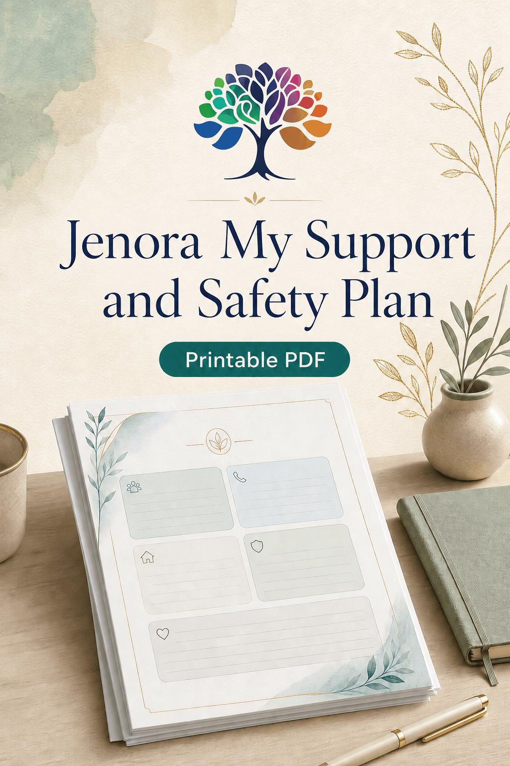 Jenora cover image for My Support and Safety Plan