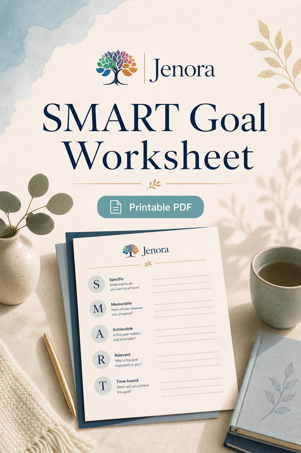 Jenora cover image for SMART Goal Worksheet