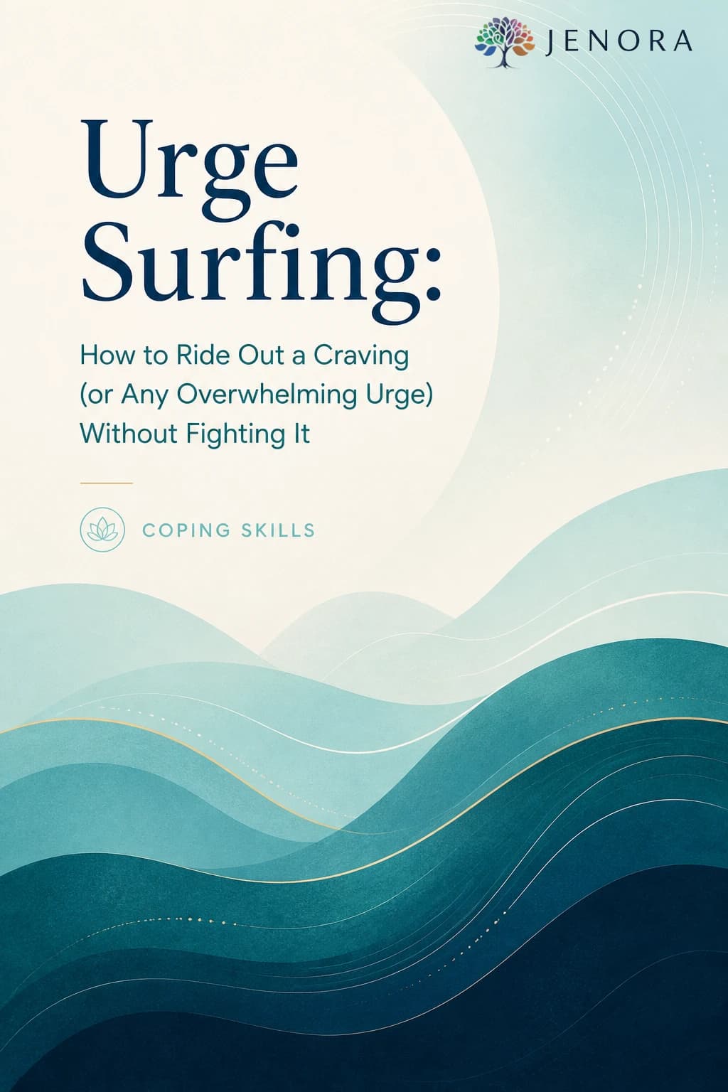 Jenora cover image for Urge Surfing and the Distress Lab