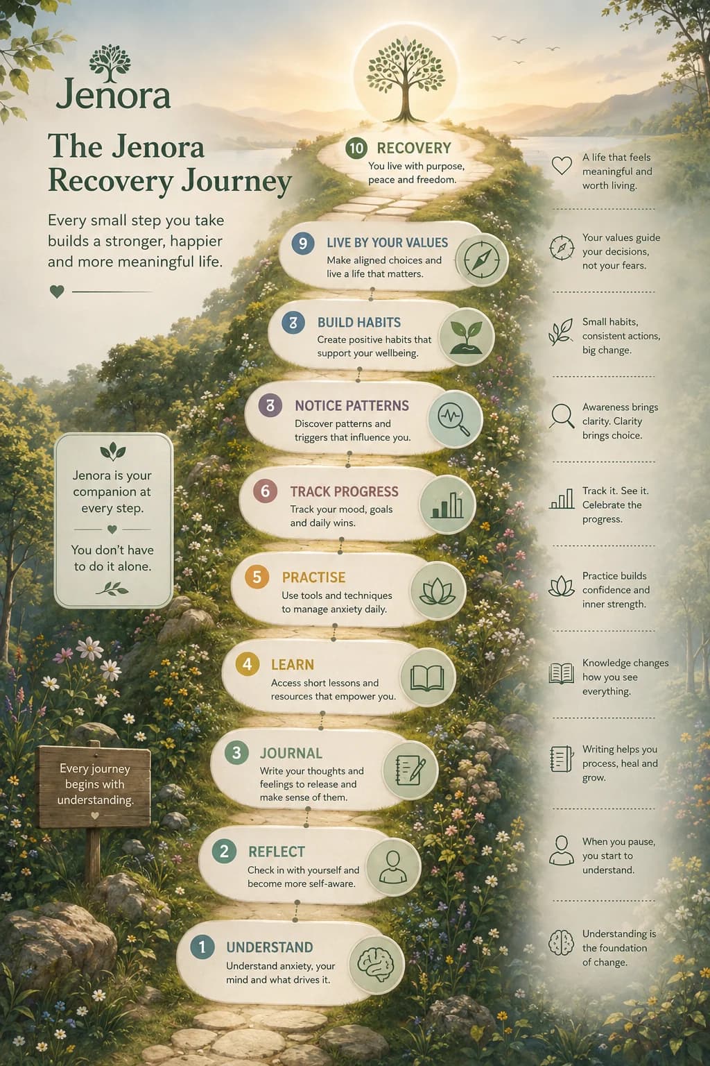 The Jenora recovery journey