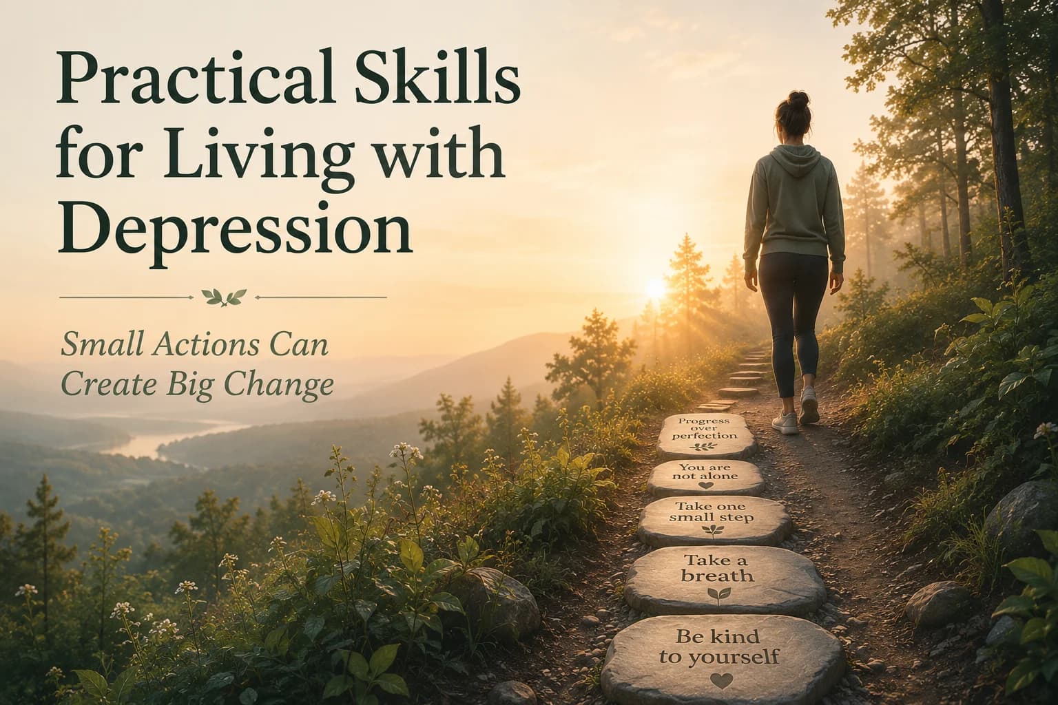 Small Steps for Depression Recovery hero image