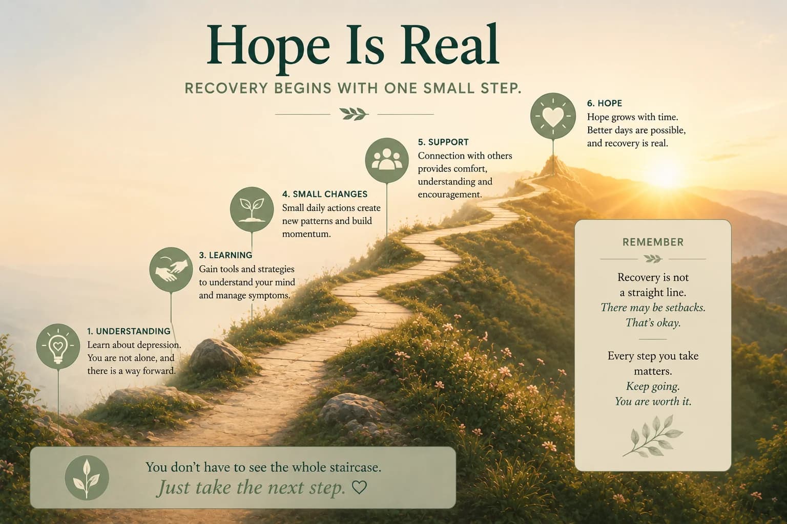 Hope is real: depression is treatable and recovery is possible