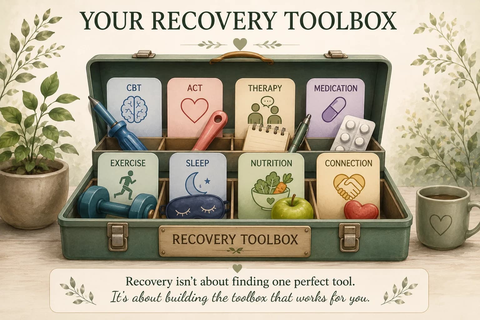 Your recovery toolbox for depression treatment and support