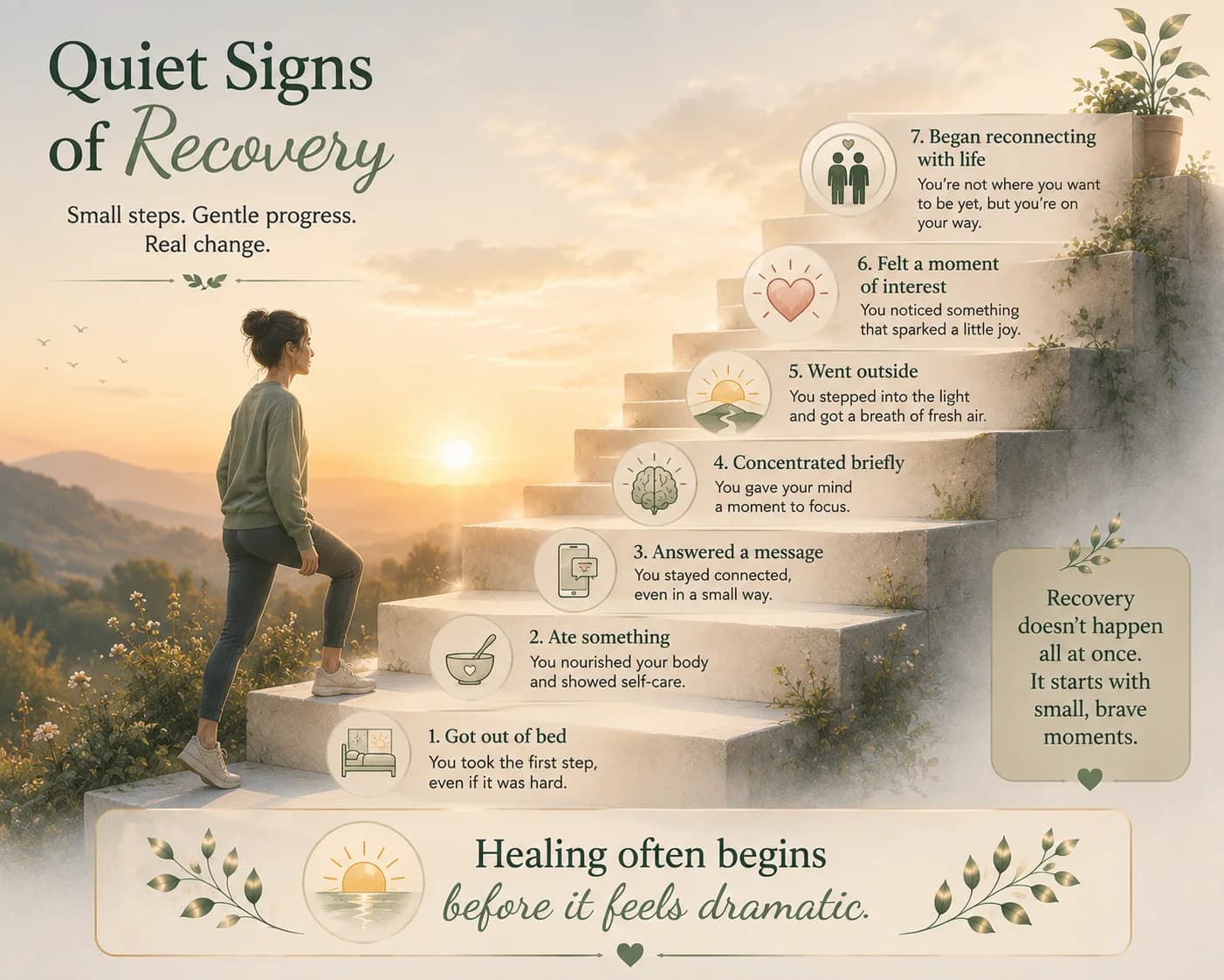 The quiet signs of recovery from depression