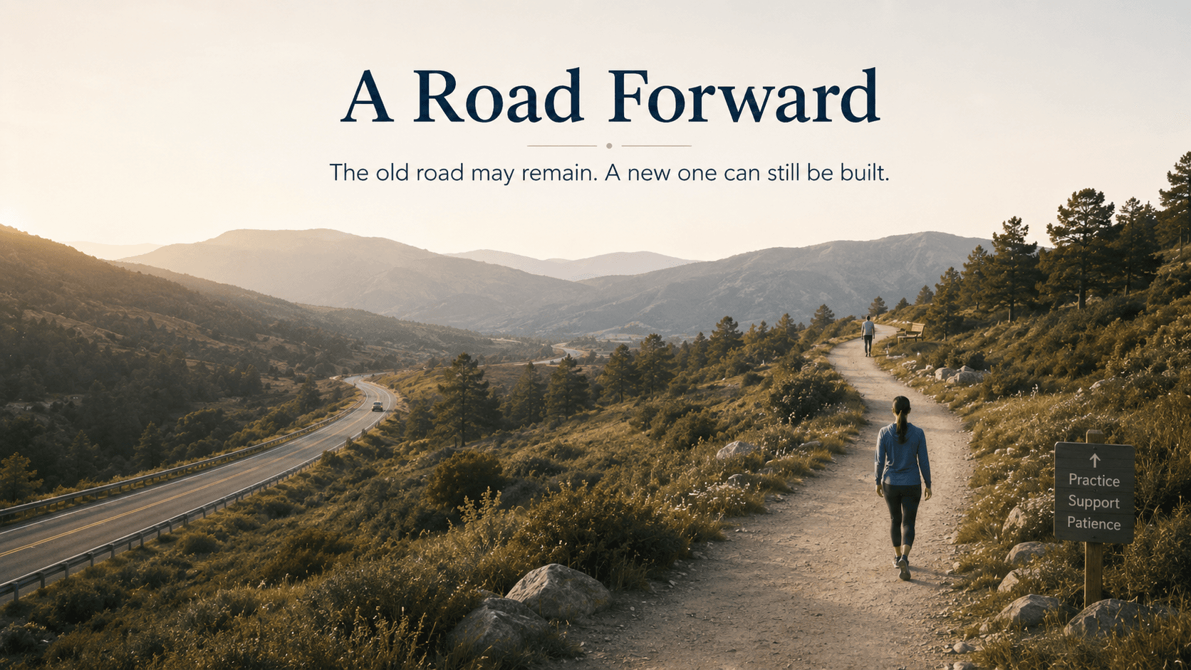 Road forward closing image