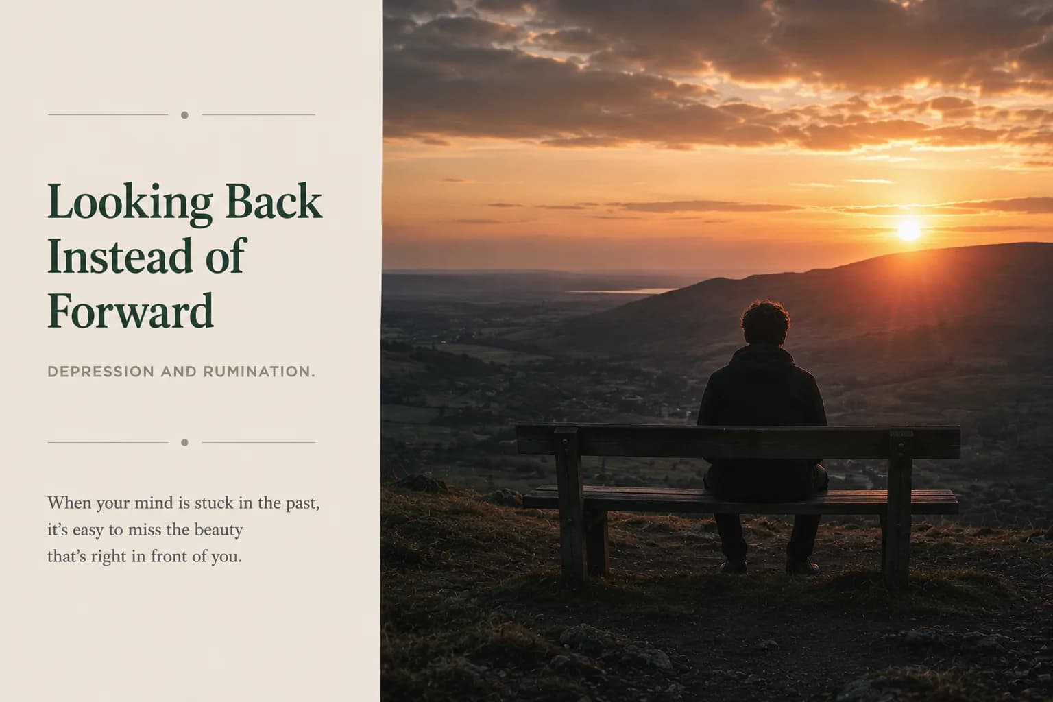 Looking back instead of forward
