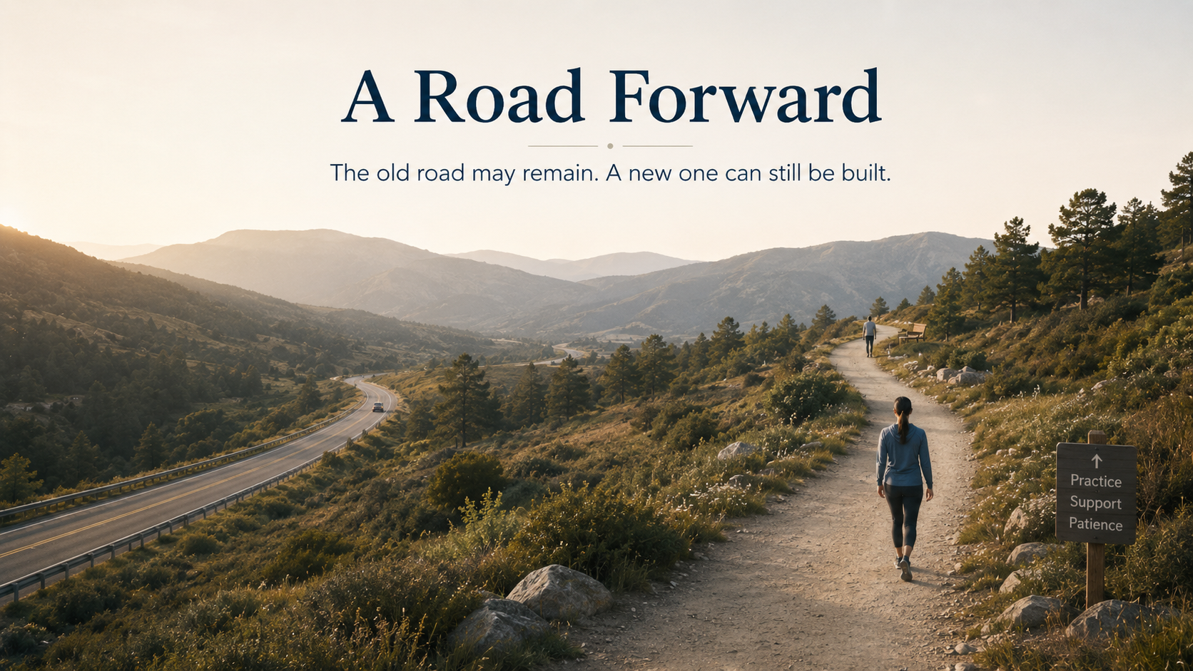 Road forward closing image